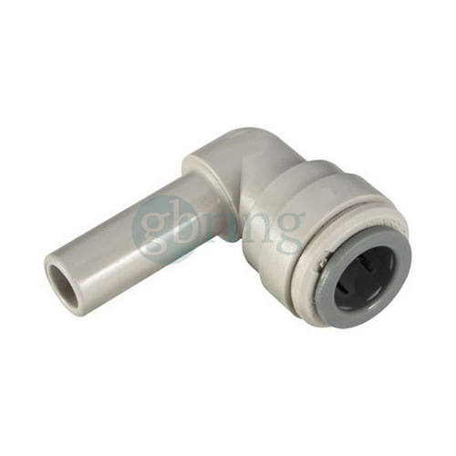 Conector rapido codo 3/8" - espiga 3/8"